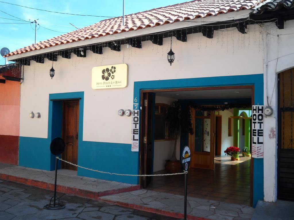 Hotel Posada Las Rosas ซานกริสโตบัล เด ลาสกาซาส ภายนอก รูปภาพ